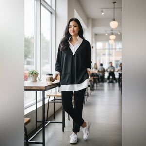 KARL LAGERFIELD TUNIC XL